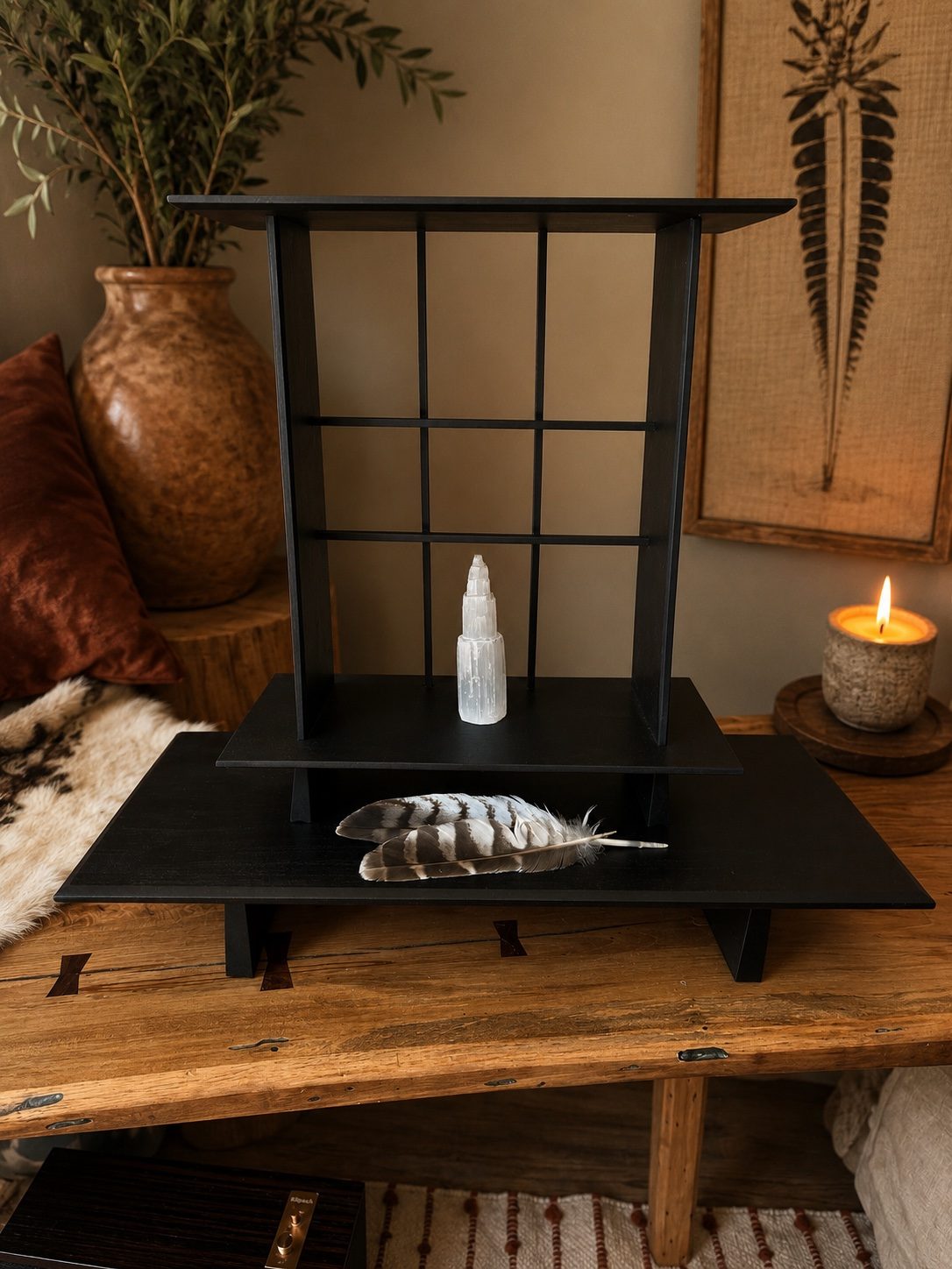 Large Hardwood Altar Table