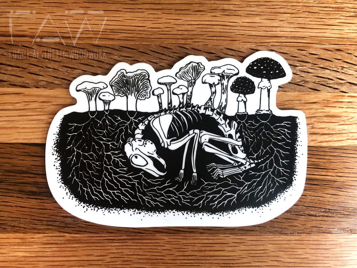 Recyclers of the Forest Sticker